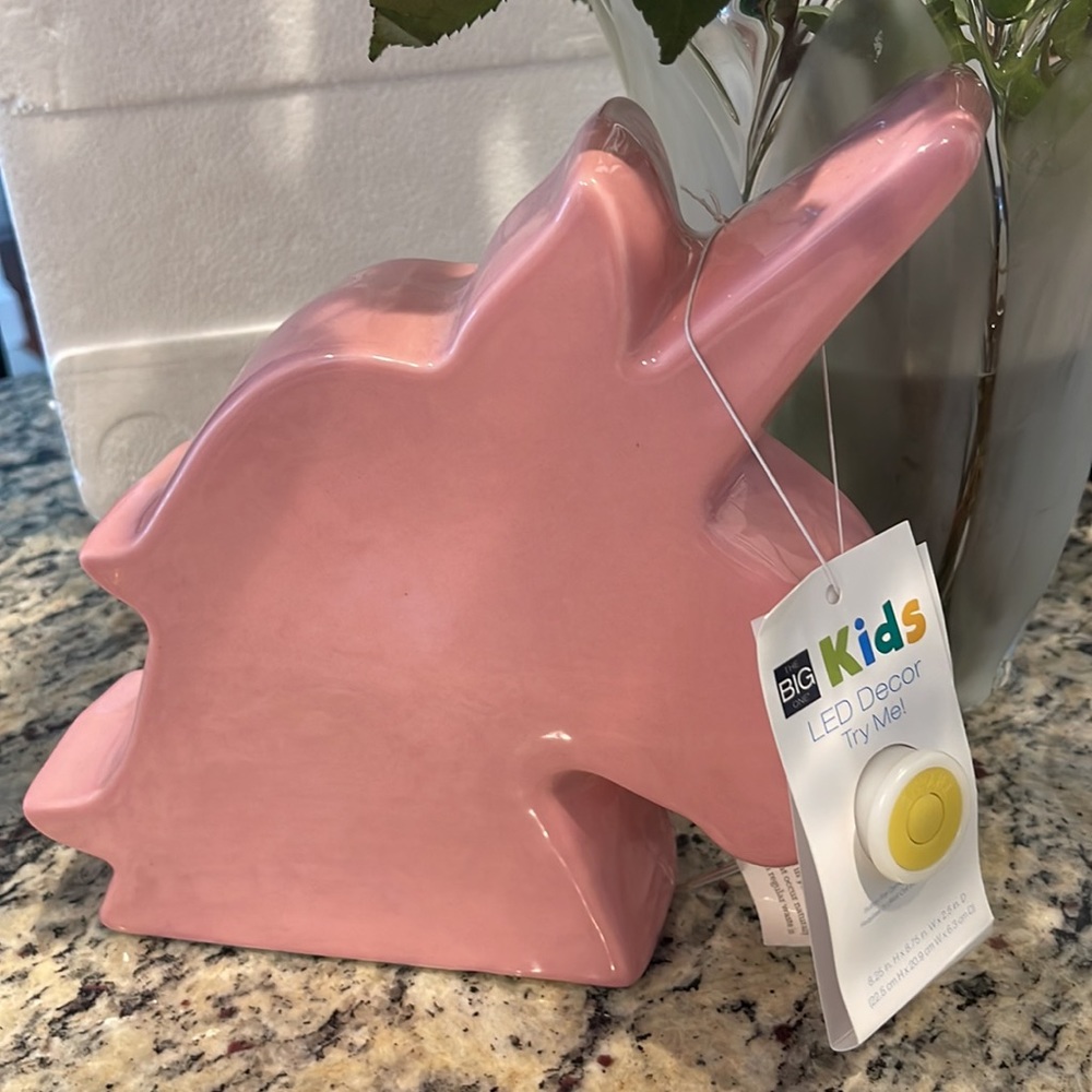 PINK UNICORN LAMP